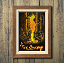 Fire Swamp 13"x19" Poster