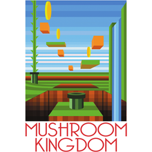 Mushroom Kingdom 13"x19" Poster