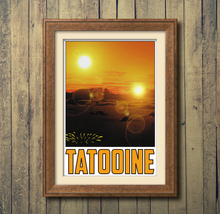 Tatooine 13"x19" Poster
