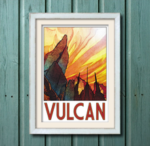 Vulcan 13"x19" Poster