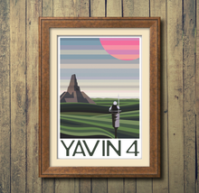Yavin 4 13"x19" Poster